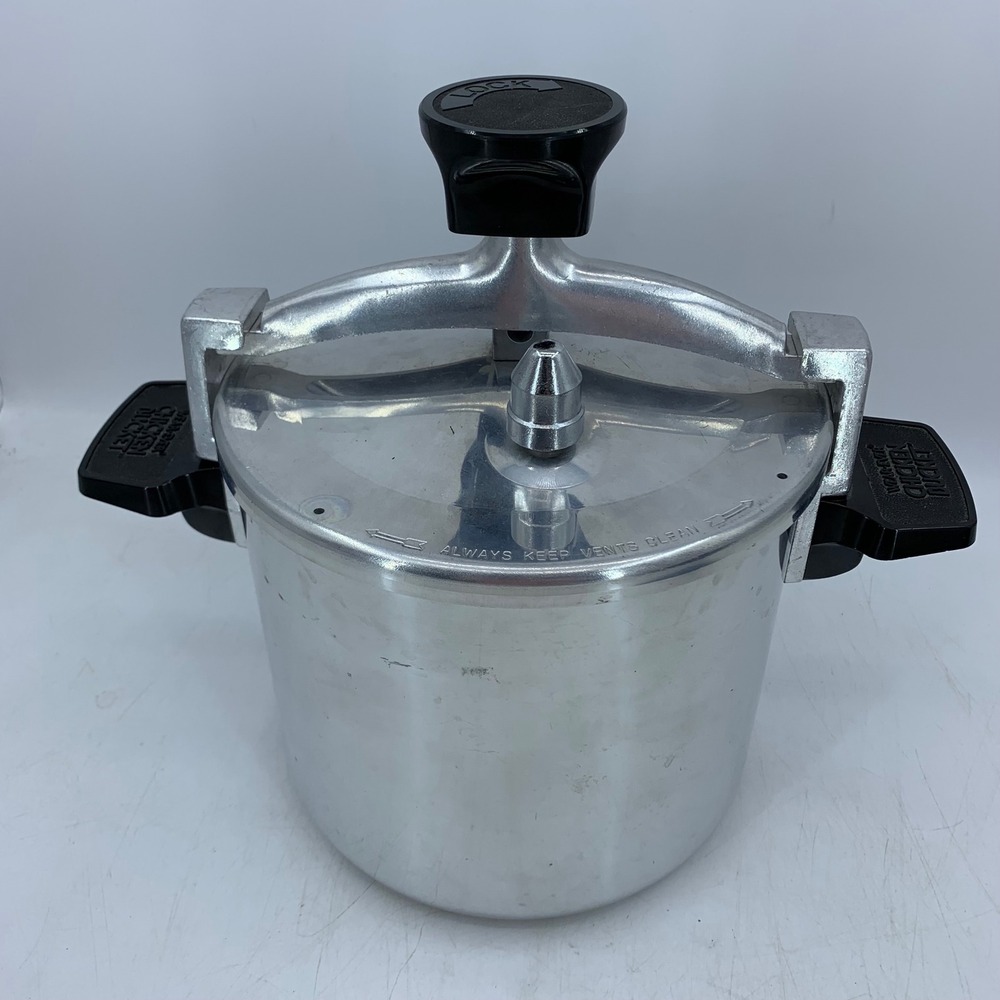 Vtg WearEver Chicken Bucket Low Pressure Fryer Aluminum Cooker 6qt 90026 USA